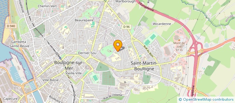 localisation de l'entreprise VMA  SAINT-MARTIN-BOULOGNE