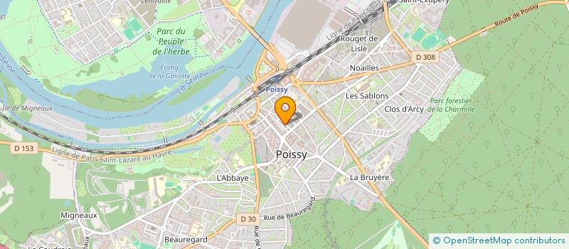 localisation de l'entreprise VMA 78 à POISSY