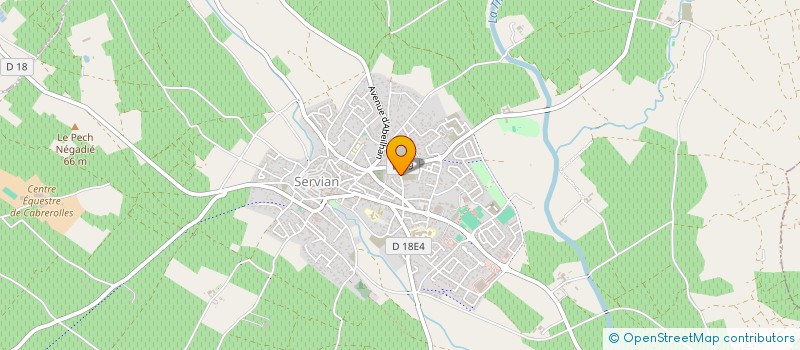 localisation de l'entreprise VMA  SERVIAN