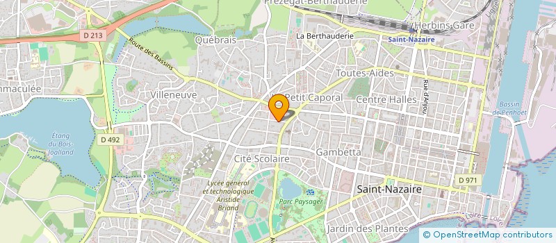 localisation de l'entreprise VMADENIAUD  SAINT-NAZAIRE