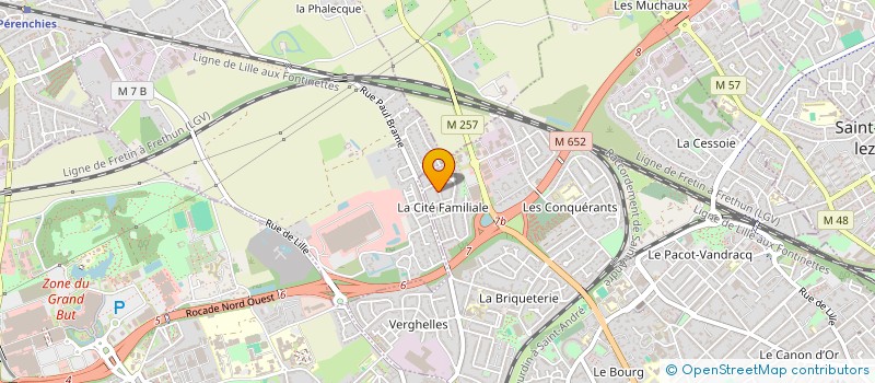 localisation de l'entreprise VMB à LAMBERSART