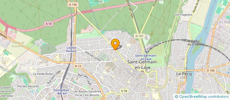 localisation de l'entreprise VMB IMMOBILIER  SAINT-GERMAIN-EN-LAYE