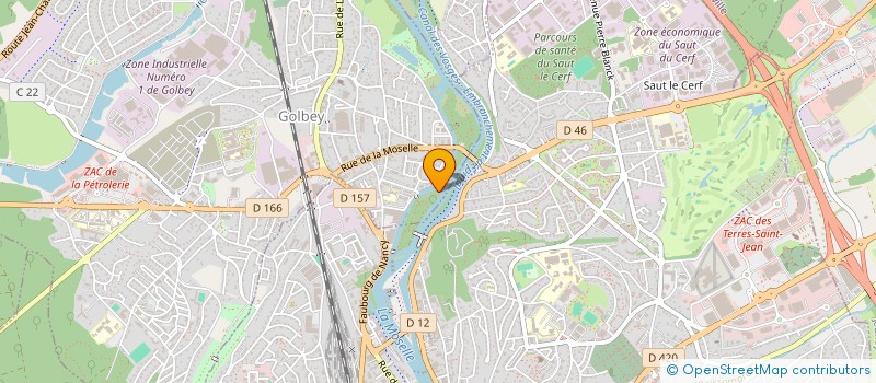 localisation de l'entreprise VMB LOCATIONS  GOLBEY