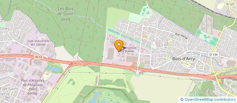 localisation de l'entreprise VMBA  BOIS-D'ARCY