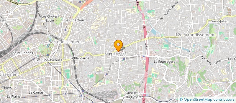 localisation de l'entreprise VMBB à MARSEILLE