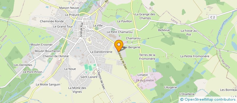 localisation de l'entreprise VMBP à LORRIS