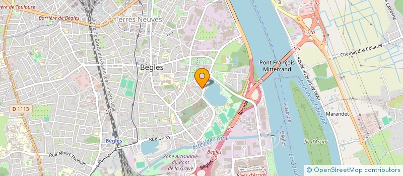 localisation de l'entreprise VMBS à BEGLES
