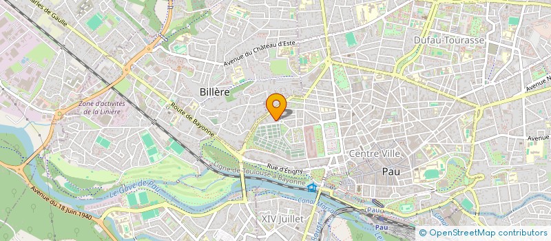 localisation de l'entreprise VMC 05 à PAU