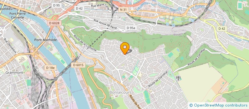 localisation de l'entreprise VMCA  BONSECOURS