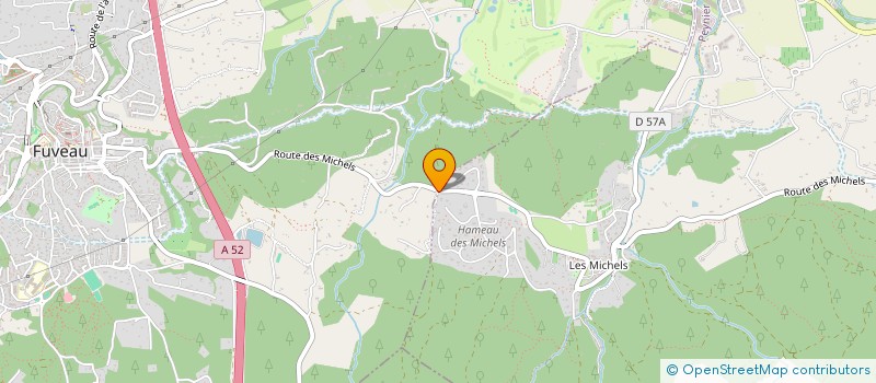 localisation de l'entreprise VMCAP  FUVEAU