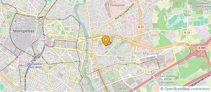 localisation de l'entreprise VMCEL DECHAUX  MONTPELLIER
