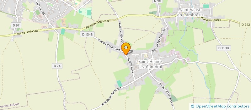 localisation de l'entreprise VMCW  SAINT-HILAIRE-LEZ-CAMBRAI