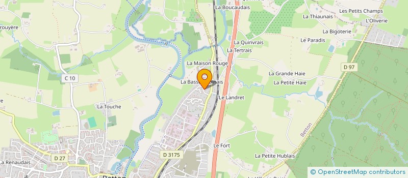 localisation de l'entreprise VMD  BETTON