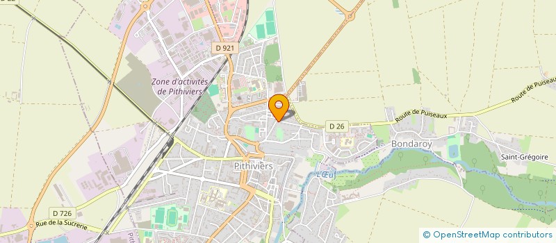 localisation de l'entreprise VMD à LE MALESHERBOIS