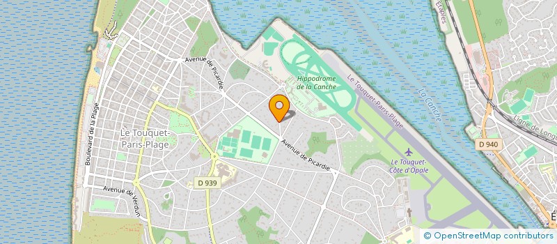 localisation de l'entreprise VMDB-IMMO à LE TOUQUET-PARIS-PLAGE