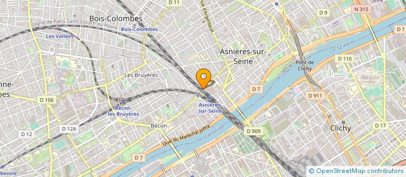 localisation de l'entreprise VME à ASNIERES-SUR-SEINE
