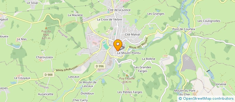 localisation de l'entreprise VMF à CHARRON
