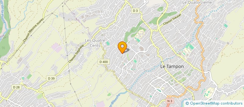 localisation de l'entreprise VMF  LE TAMPON