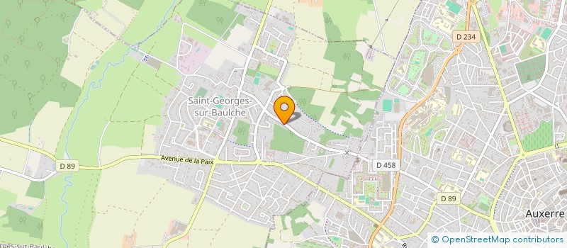 localisation de l'entreprise VMF-INVEST  SAINT-GEORGES-SUR-BAULCHE