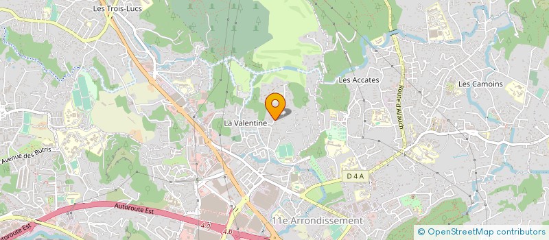 localisation de l'entreprise VMF SECURITE à MARSEILLE