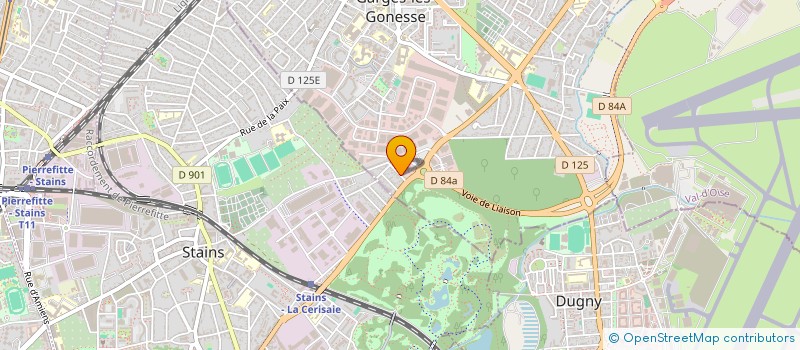 localisation de l'entreprise VMFDC HOLDING  GARGES-LES-GONESSE