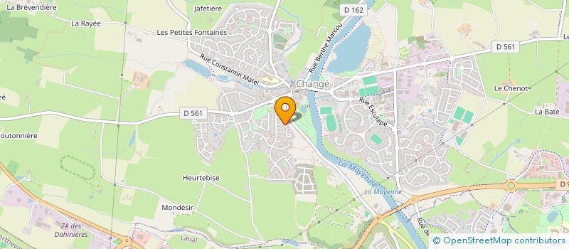 localisation de l'entreprise VMGA  CHANGE