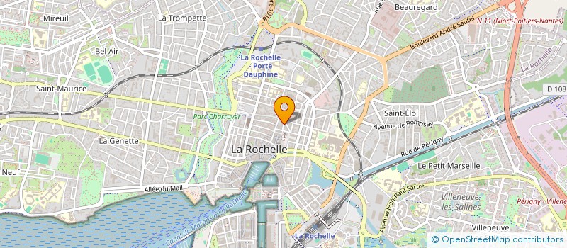 localisation de l'entreprise VMH à LA ROCHELLE