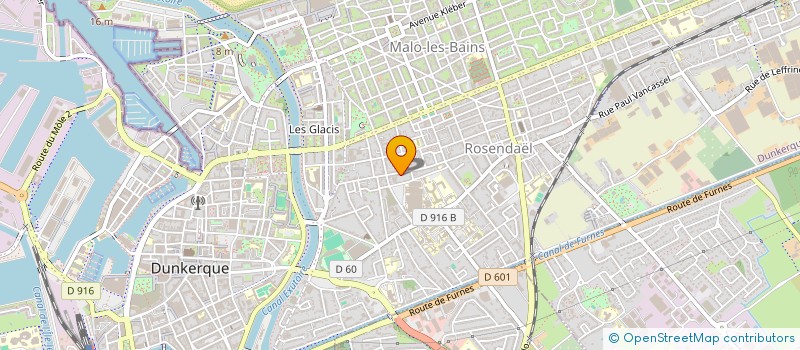 localisation de l'entreprise VMH à DUNKERQUE