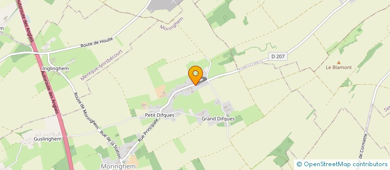 localisation de l'entreprise VMH  MORINGHEM