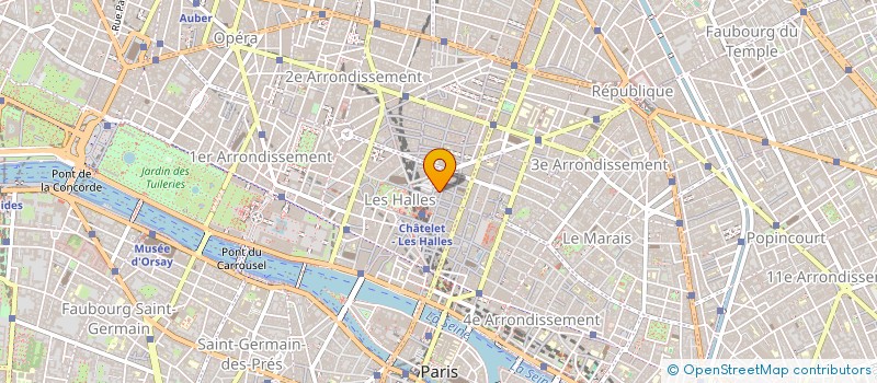 localisation de l'entreprise VMHF BTP  PARIS