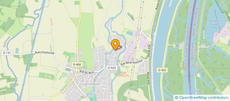 localisation de l'entreprise VMI  MATZENHEIM