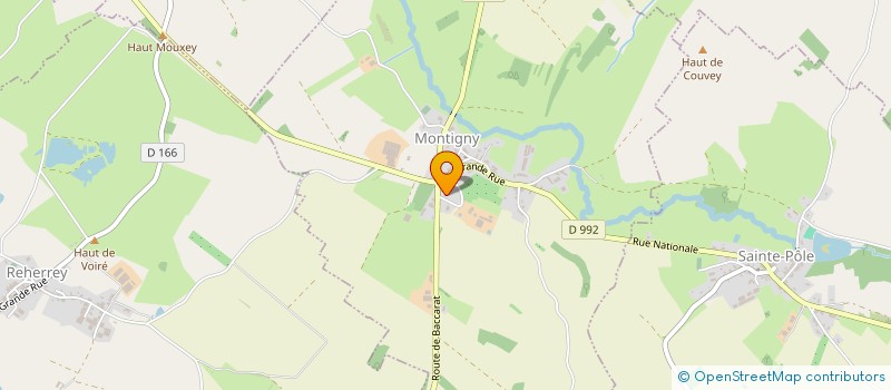 localisation de l'entreprise VMJ  MONTIGNY