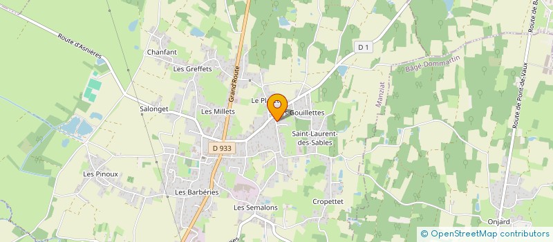 localisation de l'entreprise VMK RENOV'  BAGE-LE-CHATEL