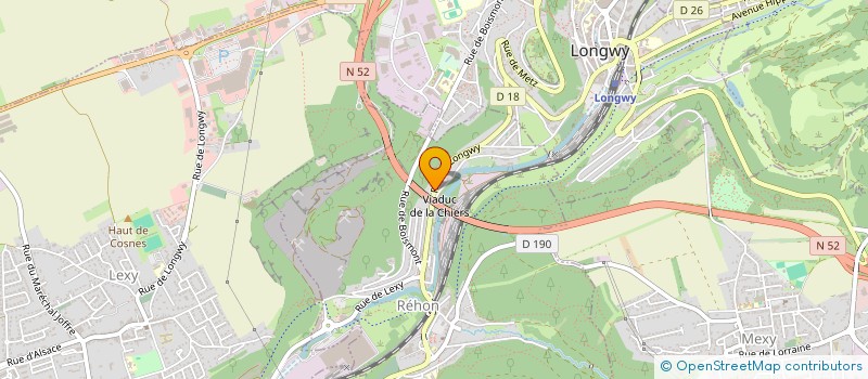 localisation de l'entreprise VML  REHON