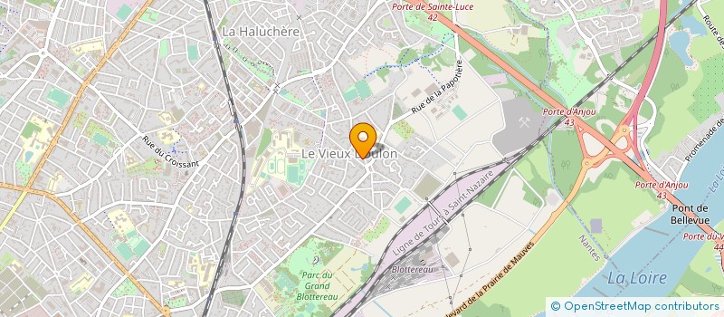 localisation de l'entreprise VML DOULON à NANTES