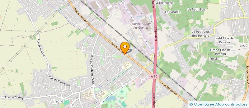 localisation de l'entreprise VMLL  INGRE