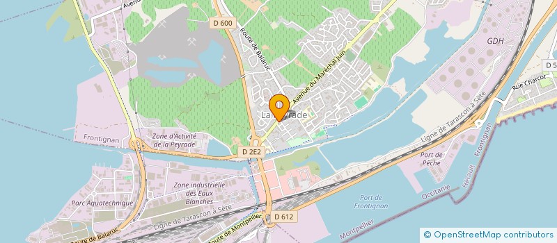 localisation de l'entreprise VMLPI à FRONTIGNAN