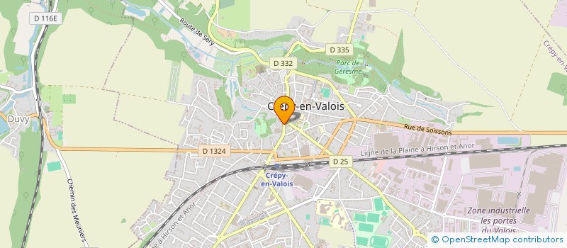 localisation de l'entreprise VMMC  CREPY-EN-VALOIS