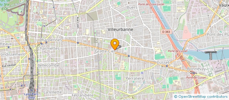 localisation de l'entreprise VMO ORGANISATION à VILLEURBANNE