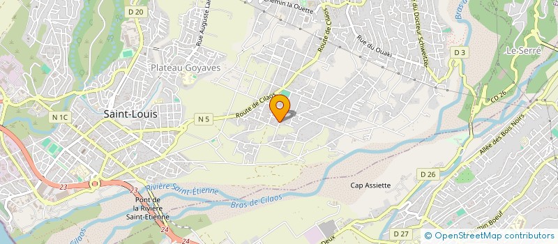 localisation de l'entreprise VMP à SAINT-LOUIS