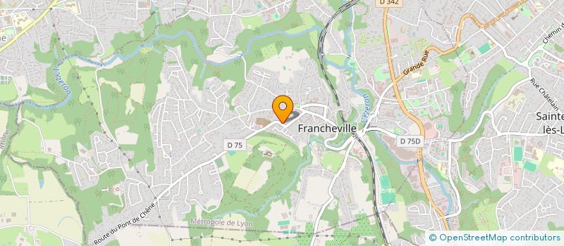 localisation de l'entreprise VMP AZUR  FRANCHEVILLE