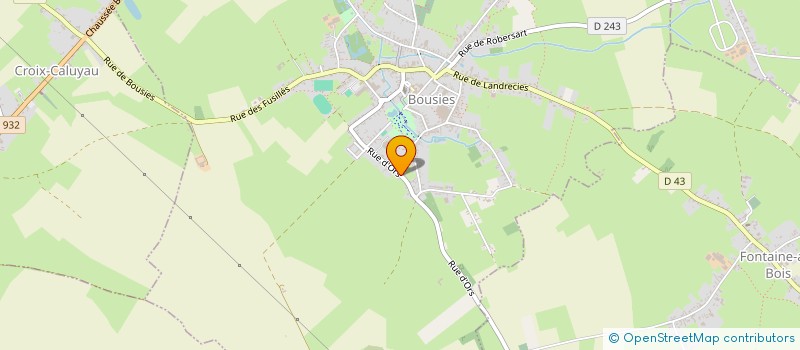 localisation de l'entreprise VMR  BOUSIES