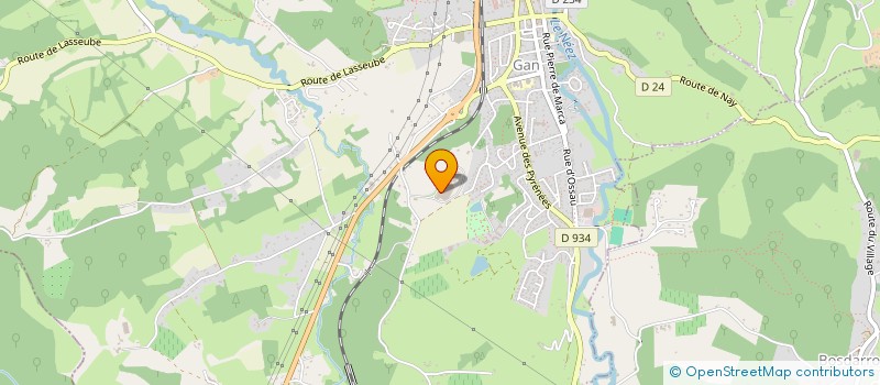 localisation de l'entreprise VMR LOGISTICS  GAN