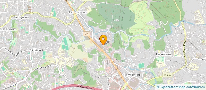 localisation de l'entreprise VMRB à MARSEILLE 12EME