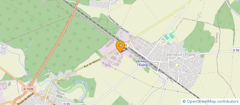 localisation de l'entreprise VMS  VERNEUIL-L'ETANG