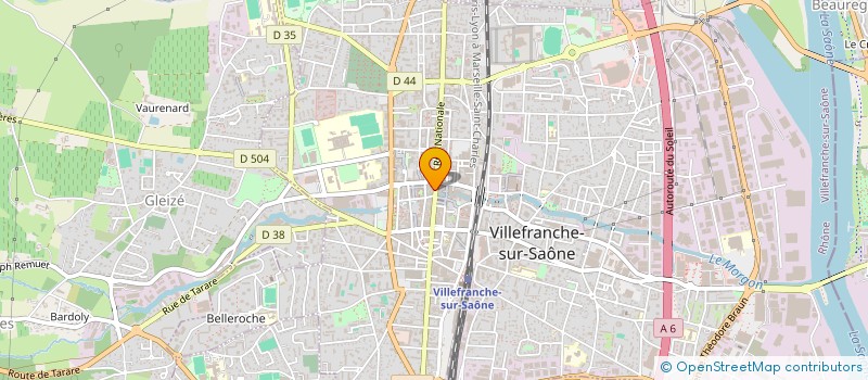 localisation de l'entreprise VMS à VILLEFRANCHE-SUR-SAONE