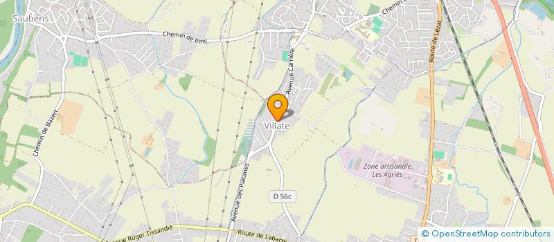 localisation de l'entreprise VMS DEPANNAGE à VILLATE