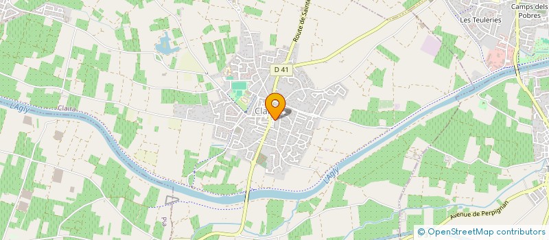 localisation de l'entreprise VMS RM  CLAIRA