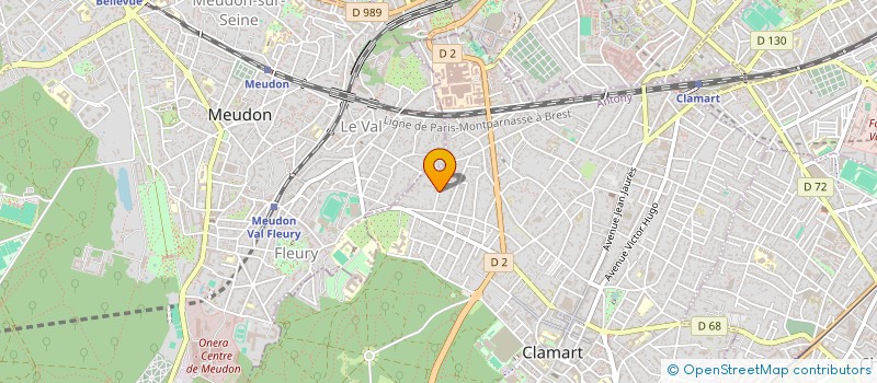 localisation de l'entreprise VMSI FAMILY à CLAMART