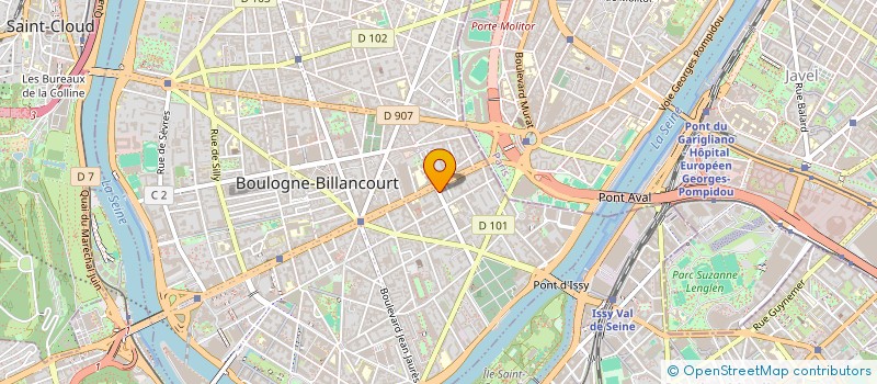 localisation de l'entreprise VMSO à BOULOGNE-BILLANCOURT